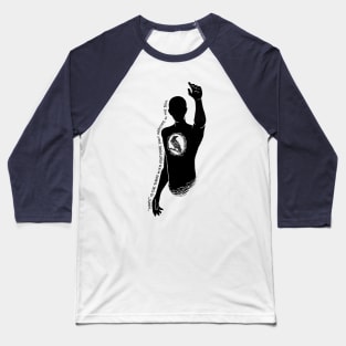 Hope is the thing with feathers Baseball T-Shirt